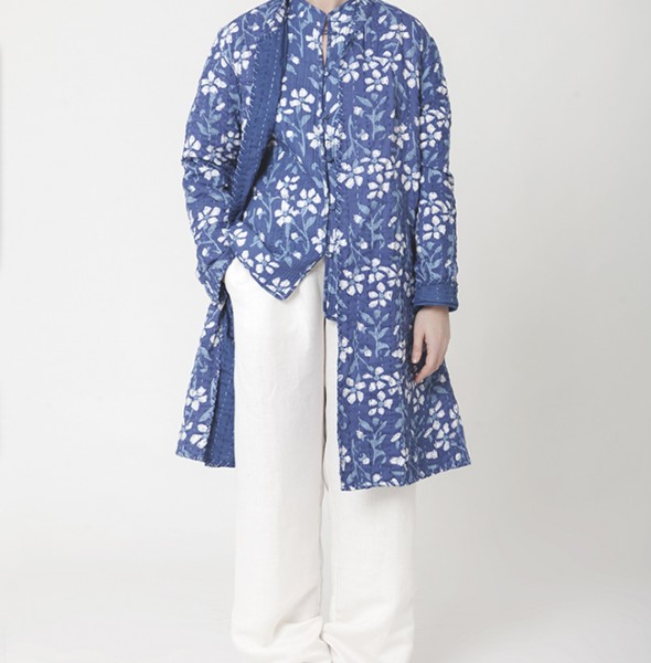 2100-Basic Jacket Quilted + Long Jacket Kantha