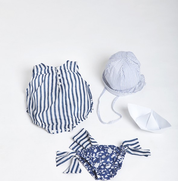 2712 Nina Romper Suit + Cap + Swim Wear