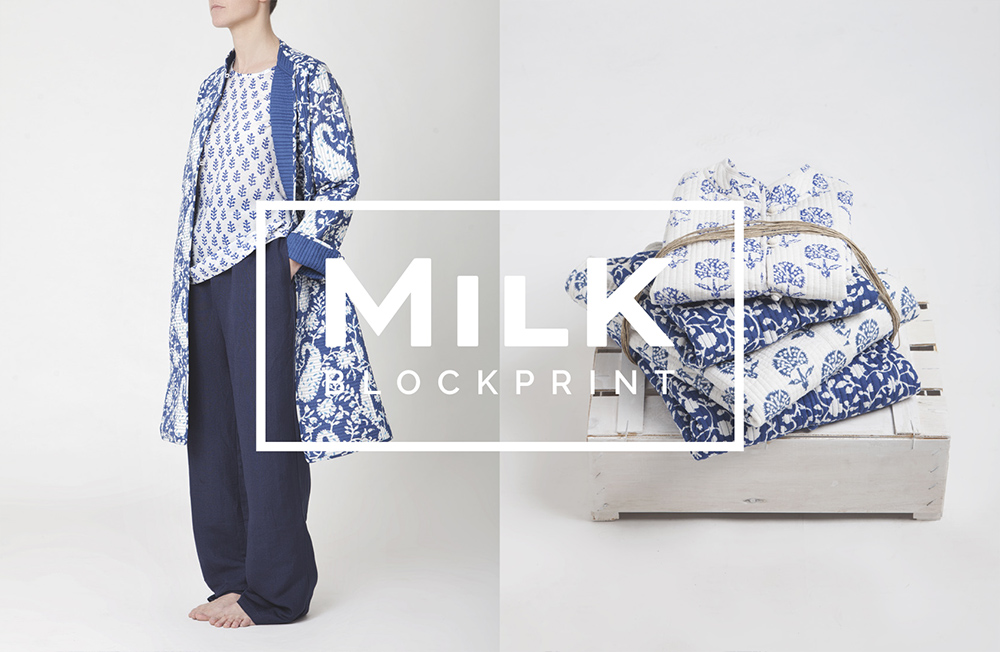 Milk Block Print
